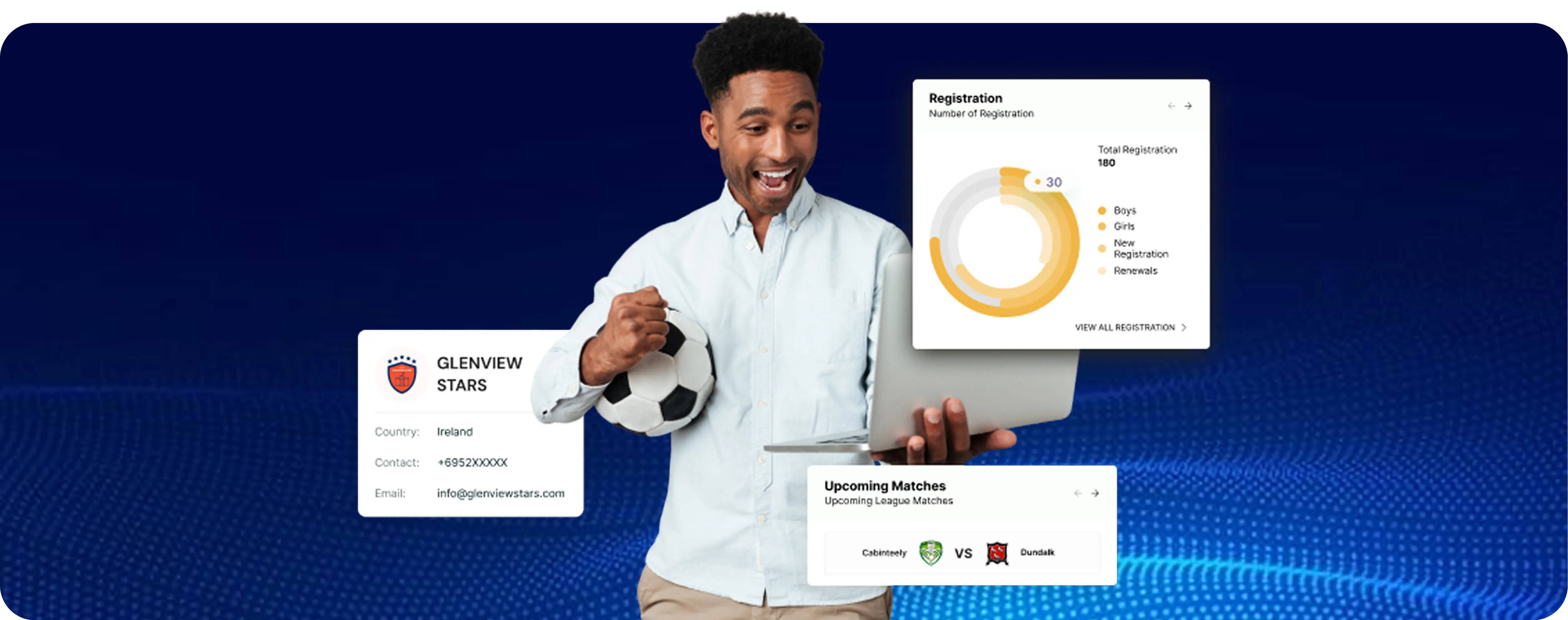 MyClub360° project screenshot